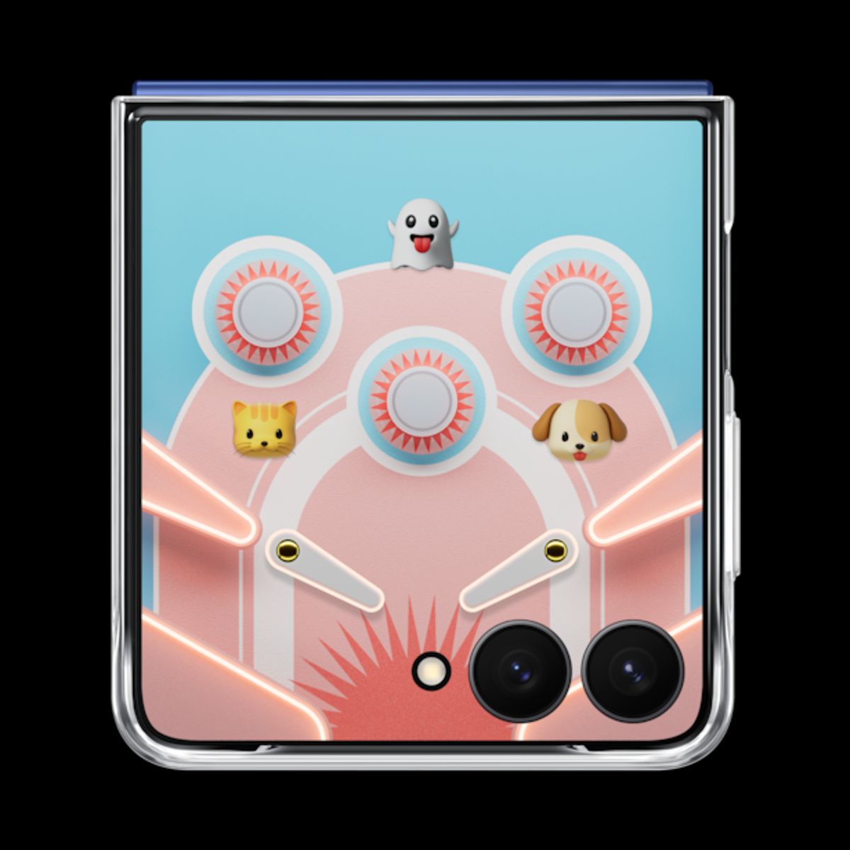 SAMSUNG - Carcasa Flipsuit Galaxy Z Flip7 Transparente