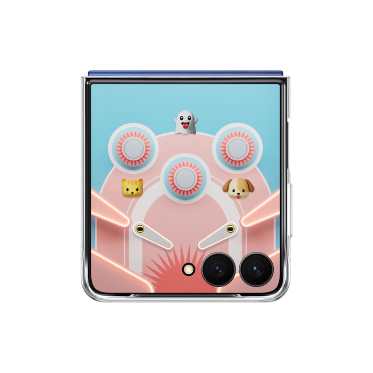 SAMSUNG - Carcasa Flipsuit Galaxy Z Flip7 Transparente