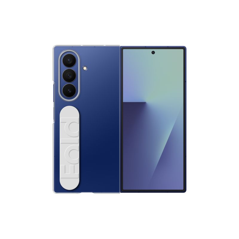 SAMSUNG - Carcasa transparente Galaxy Z Fold7 con agarre Transparente