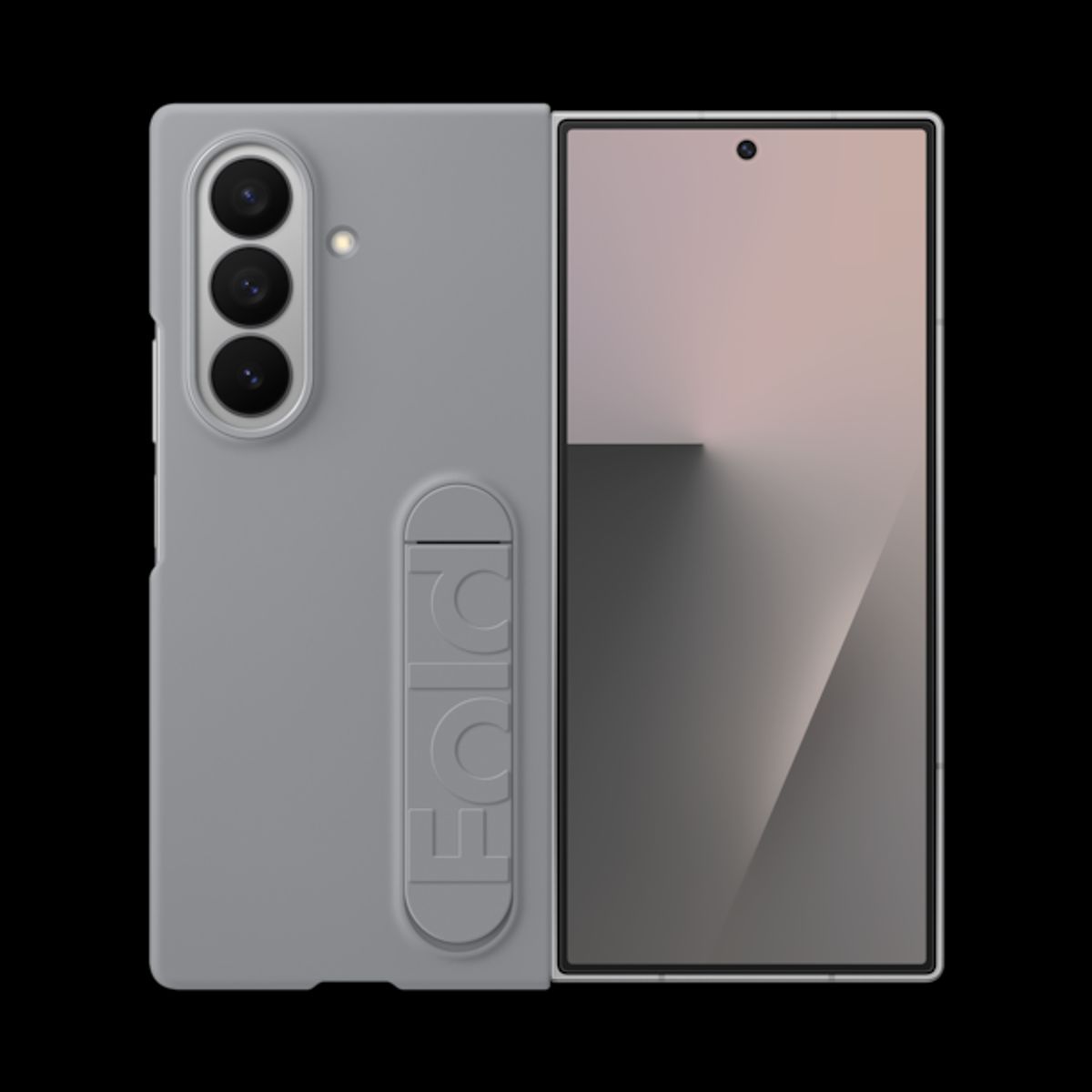 SAMSUNG - Carcasa silicona Galaxy Z Fold7 Gris