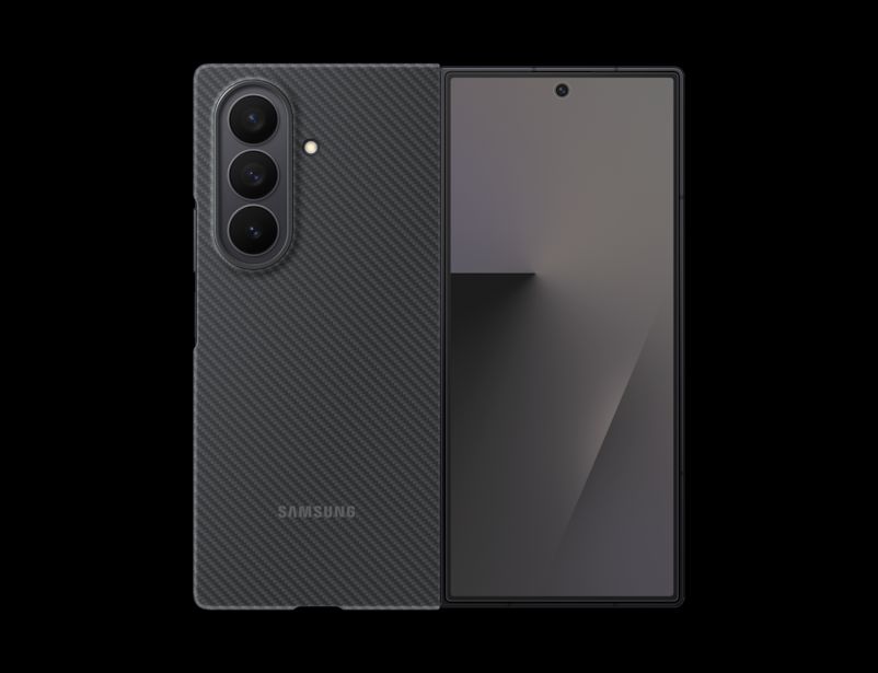 Carcasa Carbono Galaxy Z Fold7 Negro