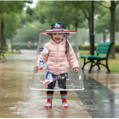 HAOKIDS - Impermeable para niños 3 a 8 años - Protector lluvia