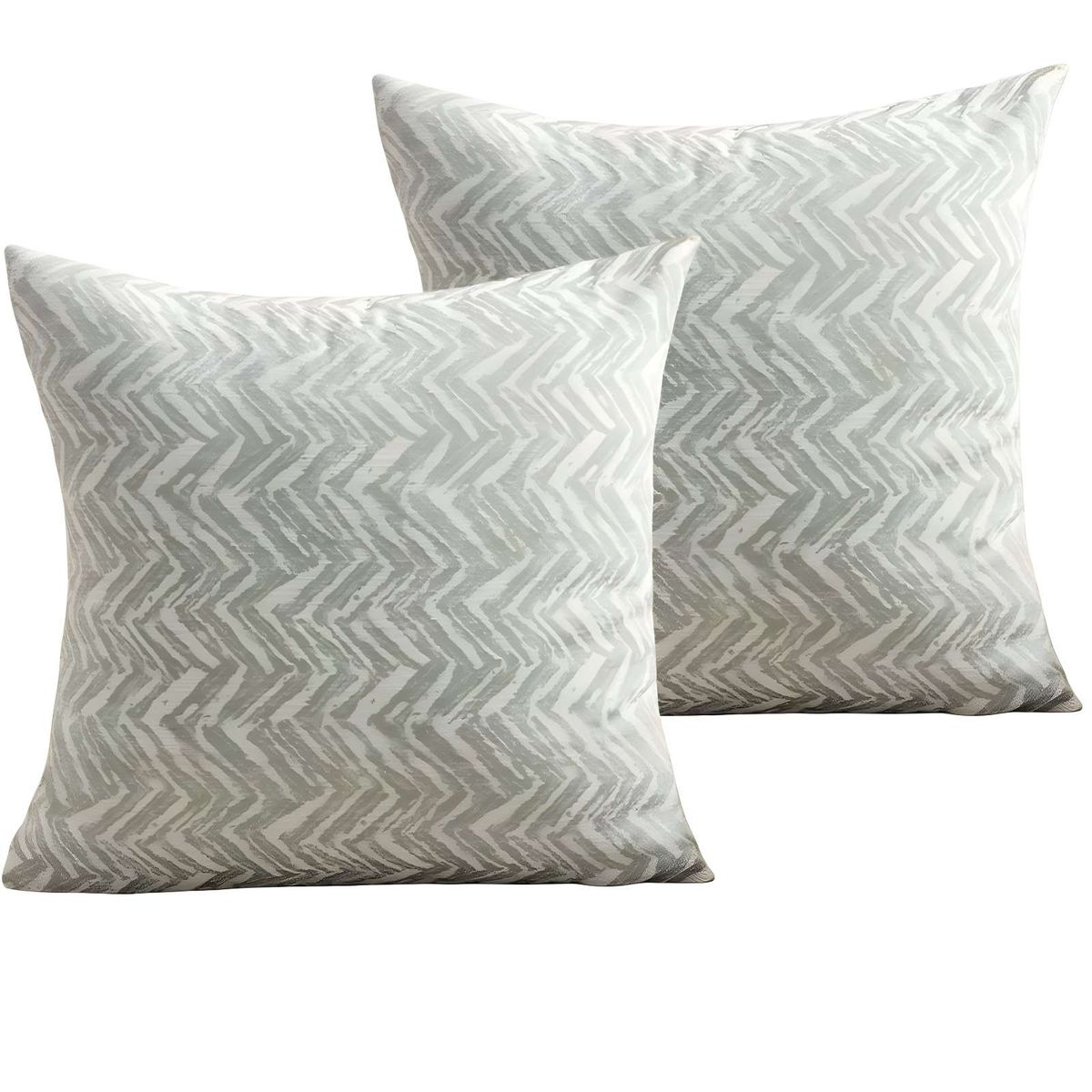 GENERICO - PACK DE 2 FUNDAS DE COJINES DISEÑO MAILLARD 45CM X 45 CM VERDE MENTA