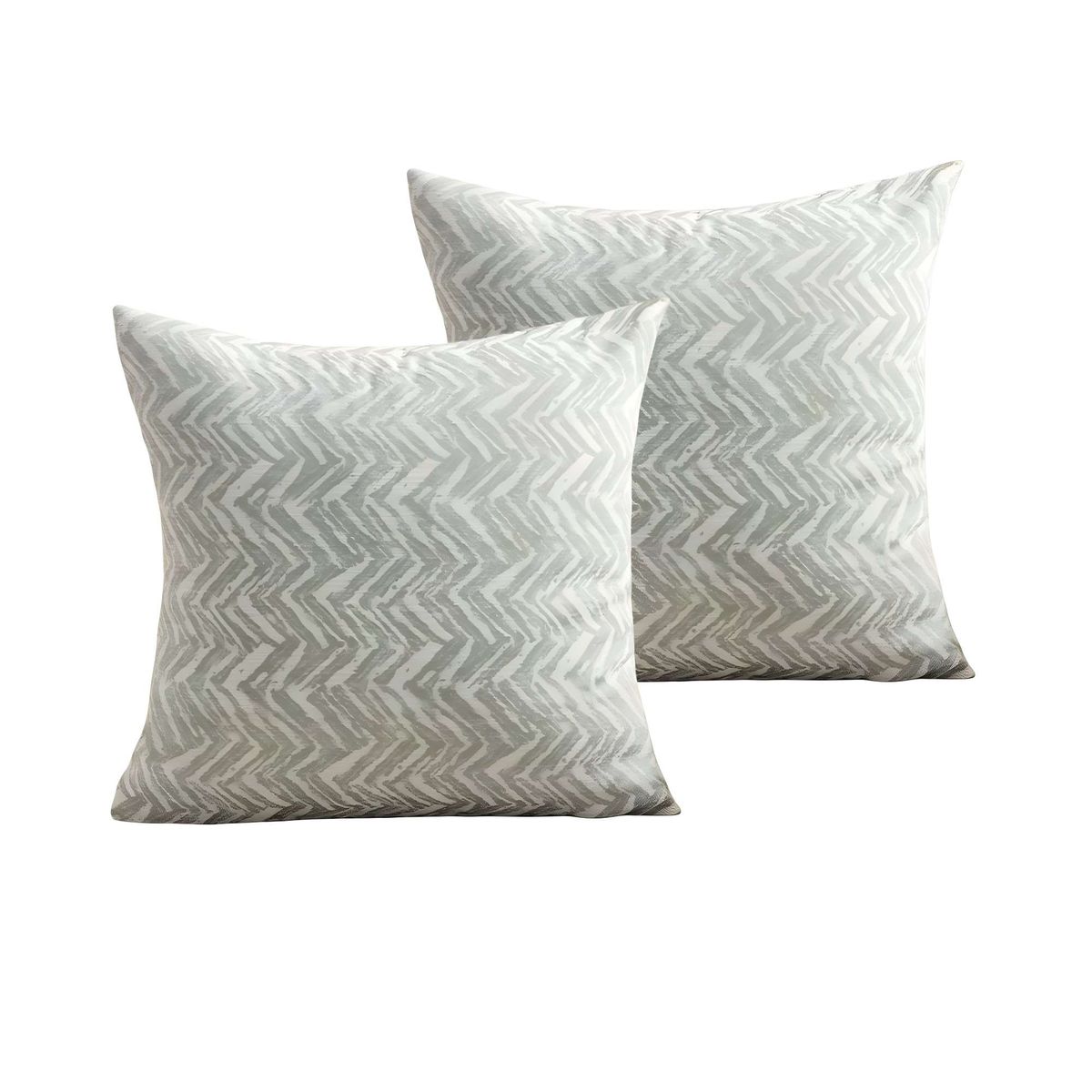 GENERICO - PACK DE 2 FUNDAS DE COJINES DISEÑO MAILLARD 45CM X 45 CM VERDE MENTA