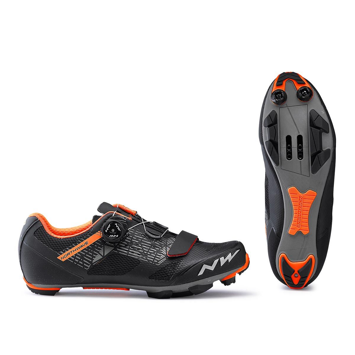 360 - Zapatillas Ciclismo Mtb Northwave® Razer Performance Blackorange