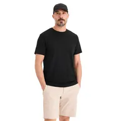 DOCKERS - Polera Hombre Go Tee Slim Fit Negro