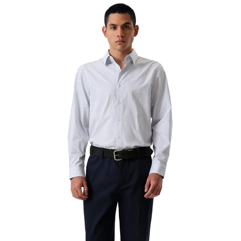 DOCKERS - Camisa Hombre Workday LS Classic Fit Blanco Dockers