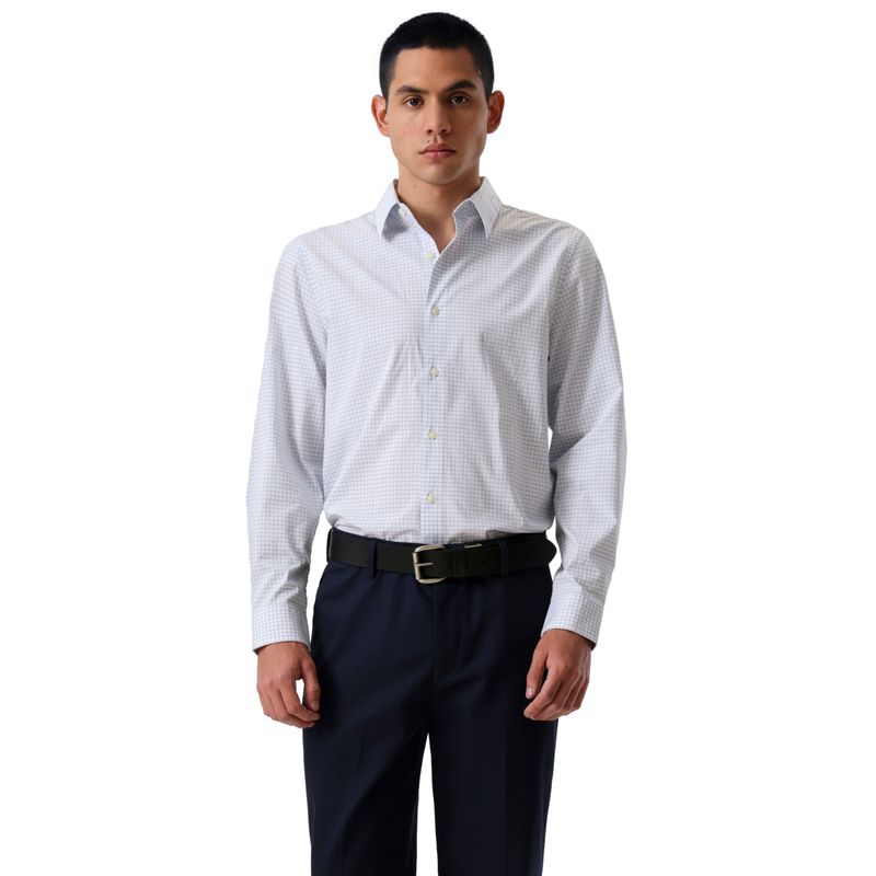 DOCKERS - Camisa Hombre Workday LS Classic Fit Blanco Dockers