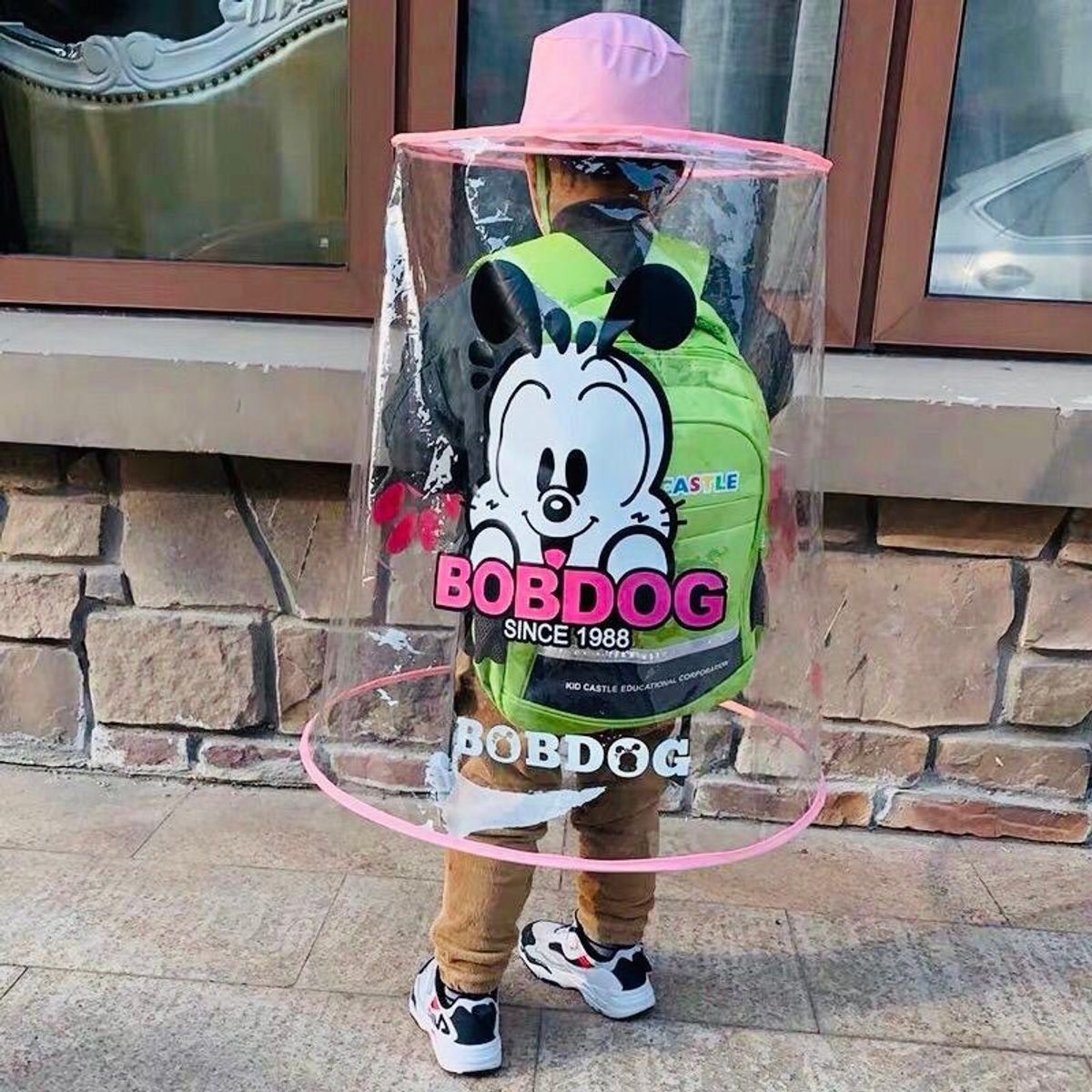 HAOKIDS - Impermeable para niños 3 a 8 años - Protector lluvia