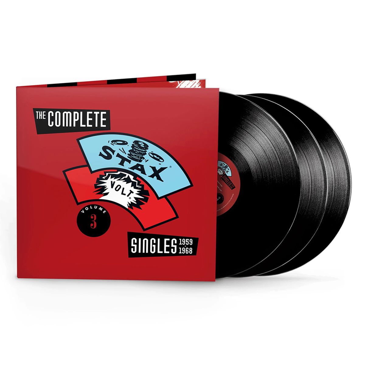 ATLANTIC RECORDS - The Complete Stax/Volt Singles 1959-1968 Vol 3 Vinilo Triple
