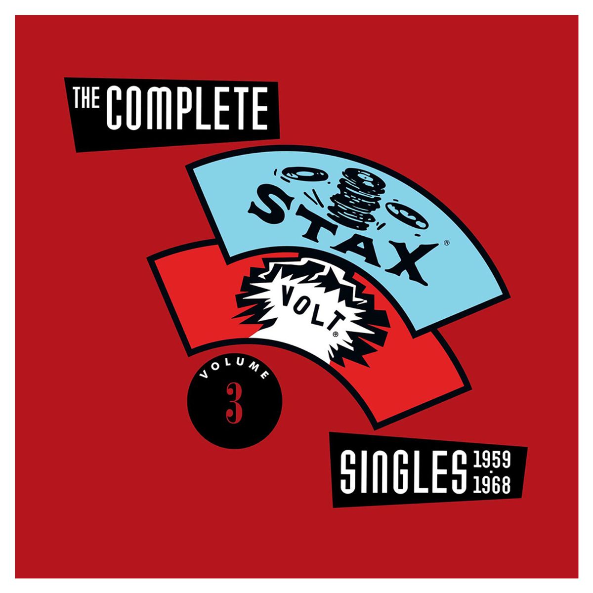 ATLANTIC RECORDS - The Complete Stax/Volt Singles 1959-1968 Vol 3 Vinilo Triple
