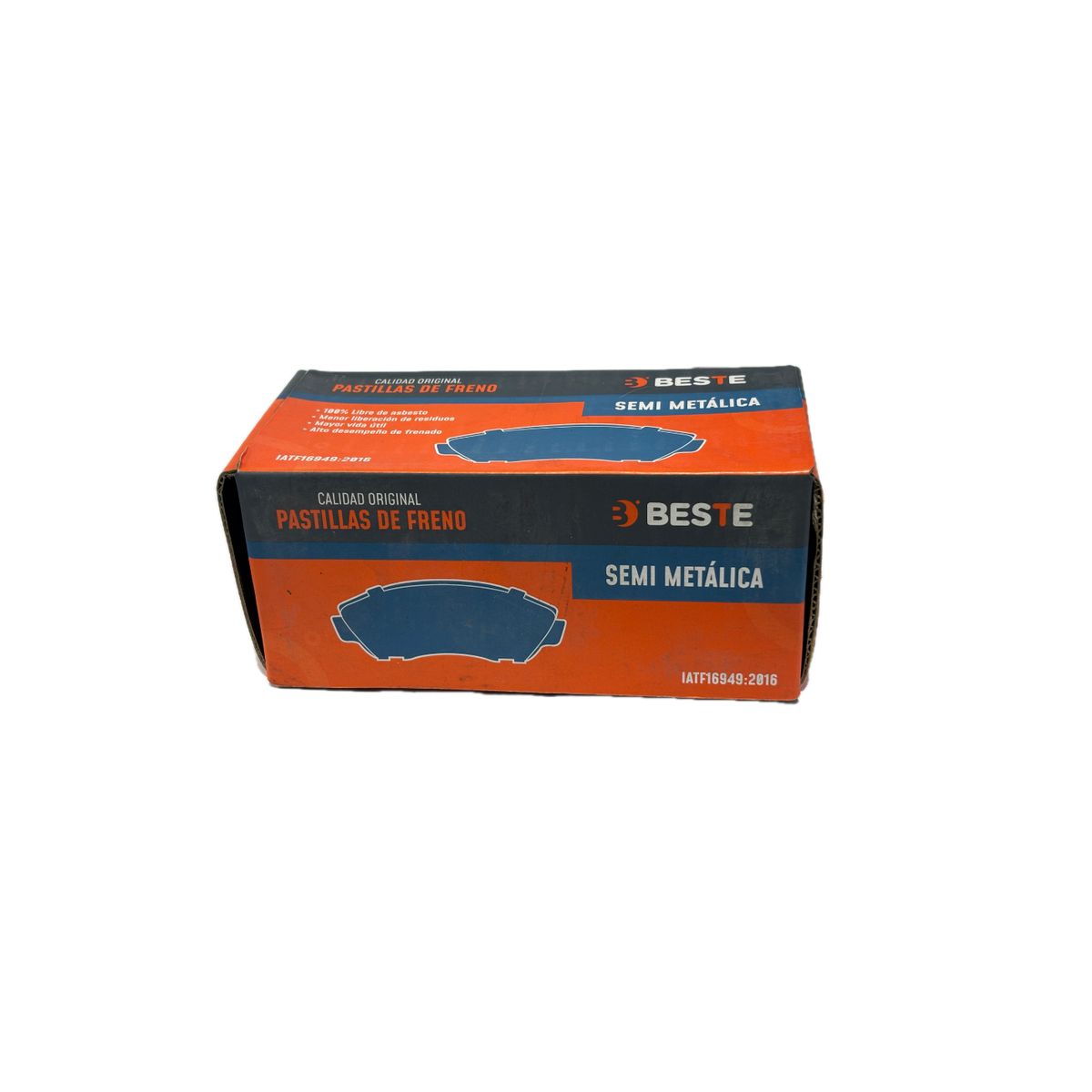 BESTE - Pastillas de freno delantera PP1222 Kia Rio 2008 - 2012