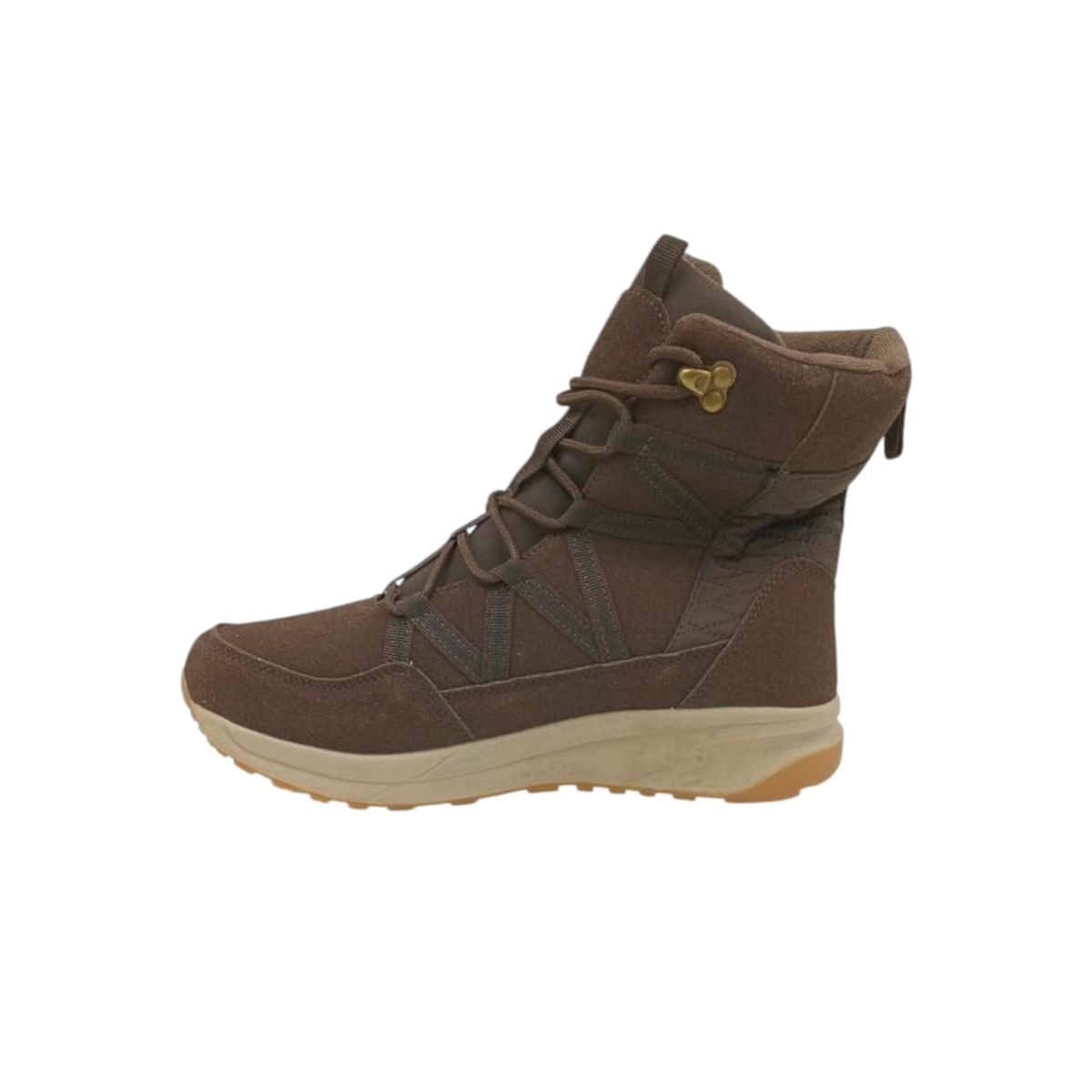 HERIEL - Bota Café Cordón Mujer