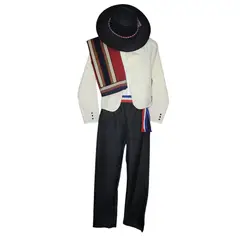 MORLAN - Traje Tipico Vestimenta Huaso M y L Fiestas Patrias Chile Poncho