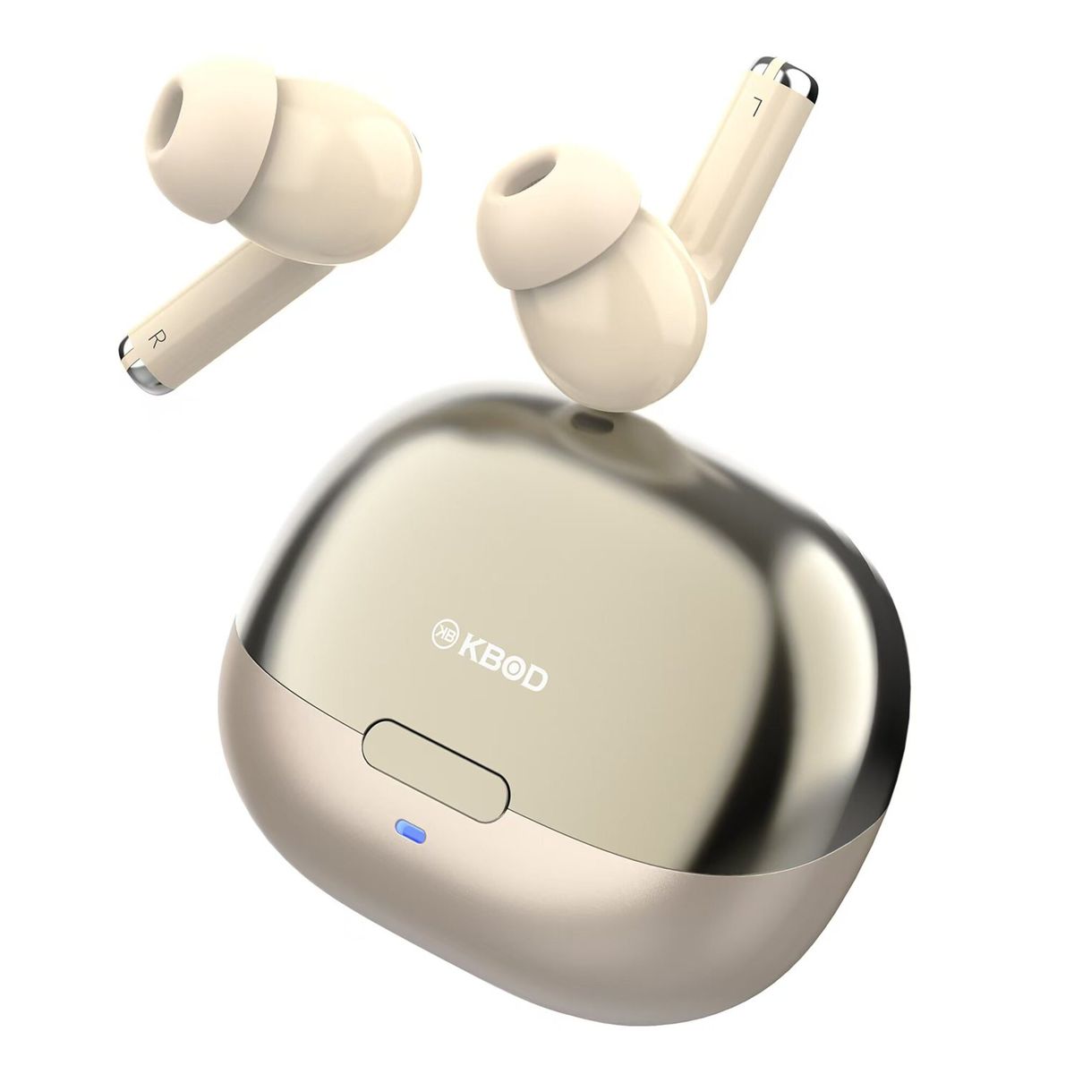 KBOD - Audífonos Bluetooth Kbod Tws K07 Con Cancelación De Ruido Dorado