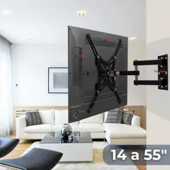 LINE - Soporte TV Pared Con Brazo 50Kg 14 a 55 Pulgadas