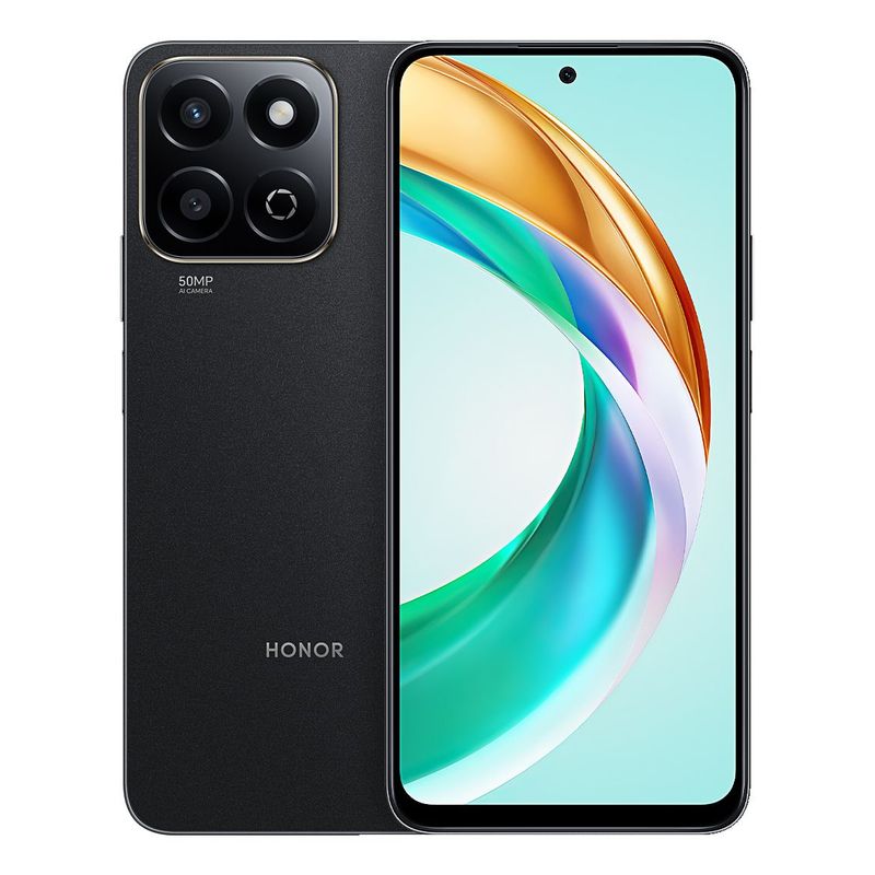 HONOR - Smartphone Honor X6b 5G 256GB 4GB RAM Black Liberado