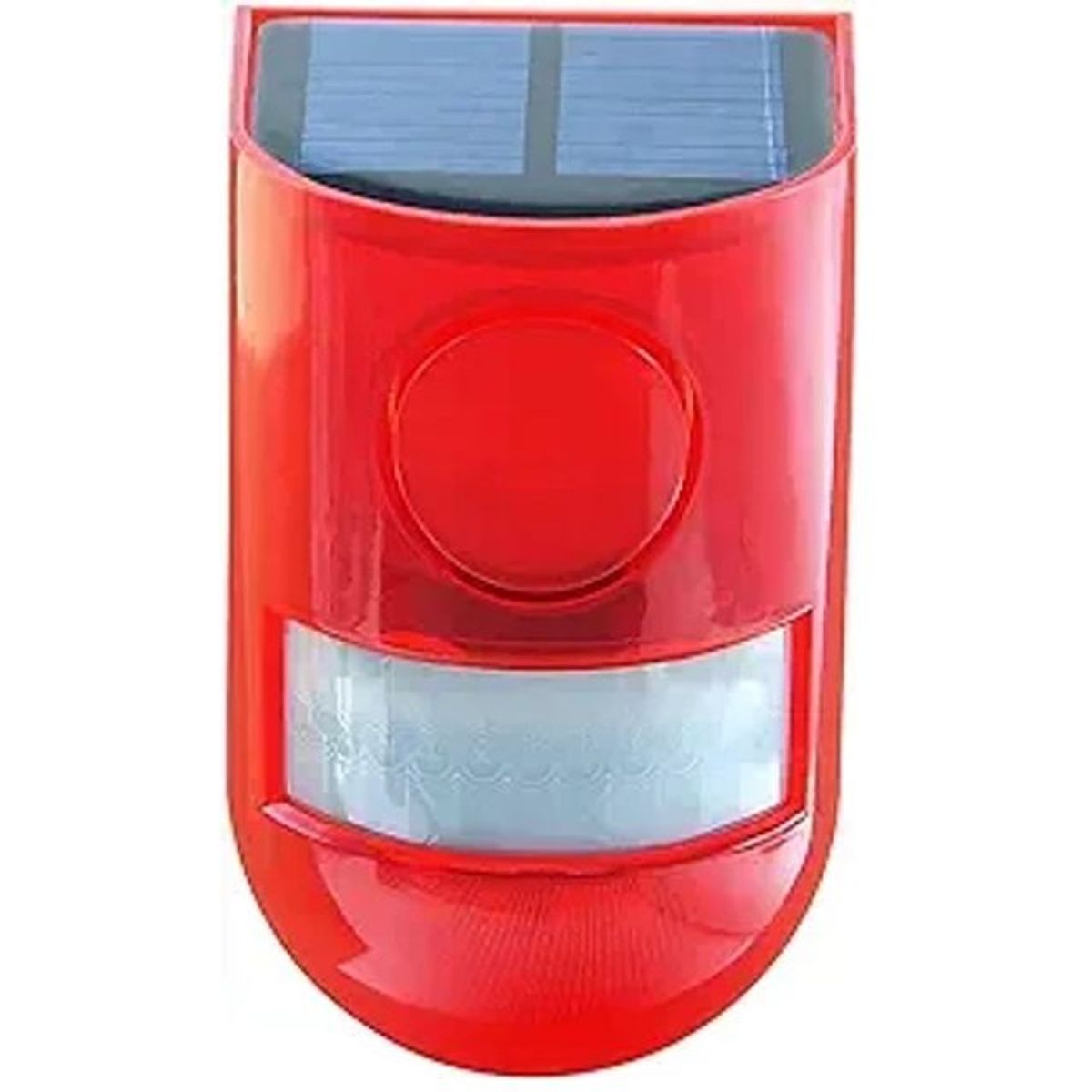 GENERICO - Sirena Alarma Con Sensor De Movimiento Y Luz Solar