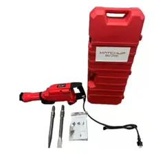 GENERICO - Cango Demoledor 1750W Lic Japones + 2 Punta Cinceladora