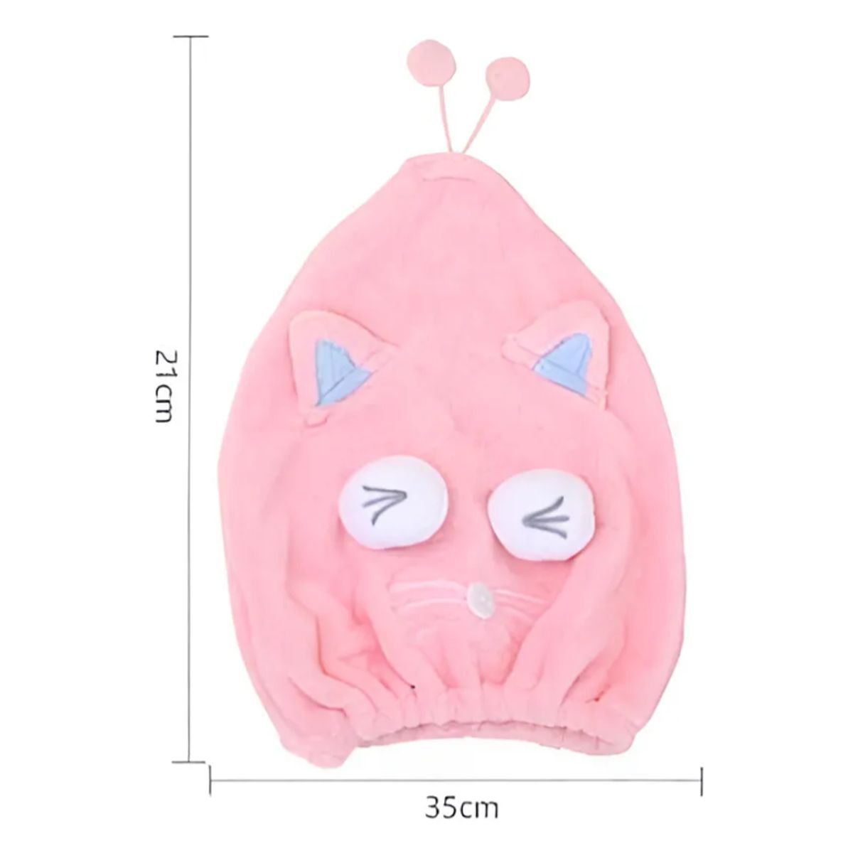 GENERICO - Toalla Para El Cabello 21x35cm