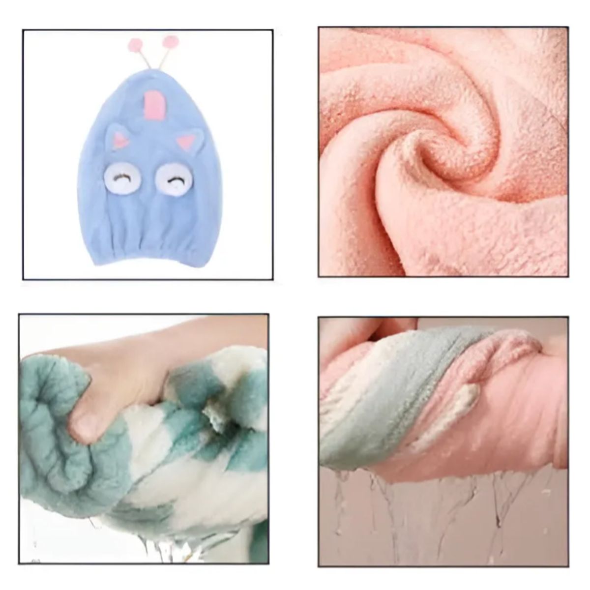 GENERICO - Toalla Para El Cabello 21x35cm