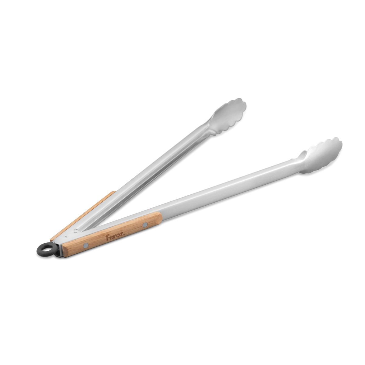 FEROZ - Tenazas Para Parrilla Extra Largas 45 Cm Feroz