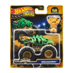 HOT WHEELS - JUGUETE Skelesaurus Monster Truck 50 años