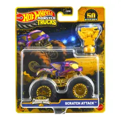 HOT WHEELS - JUGUETE scratch attack Monster Truck 50 años