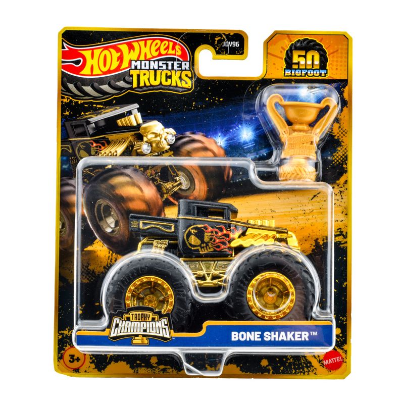 HOT WHEELS - JUGUETE HOT WHEELS Bone shaker Monster Truck 50 años