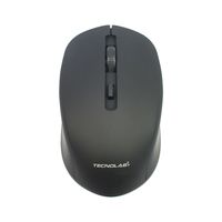 Mouse Inalámbrico 24G Recargable Tipo-C Negro - PS