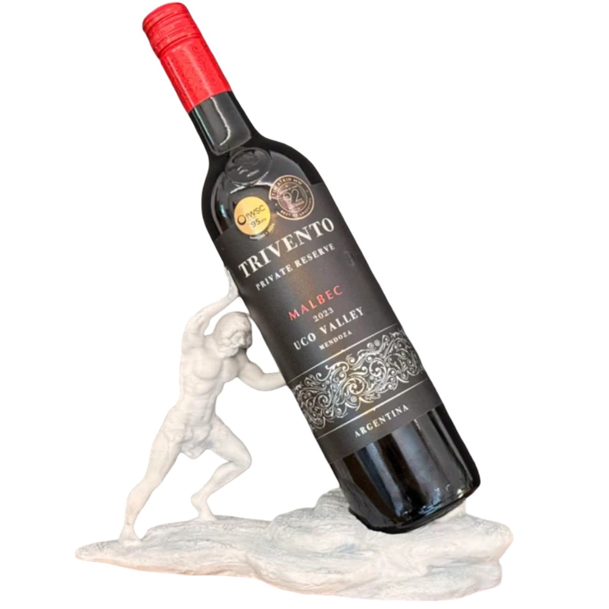 GENERICO - Porta vino - Diseño Dios Griego