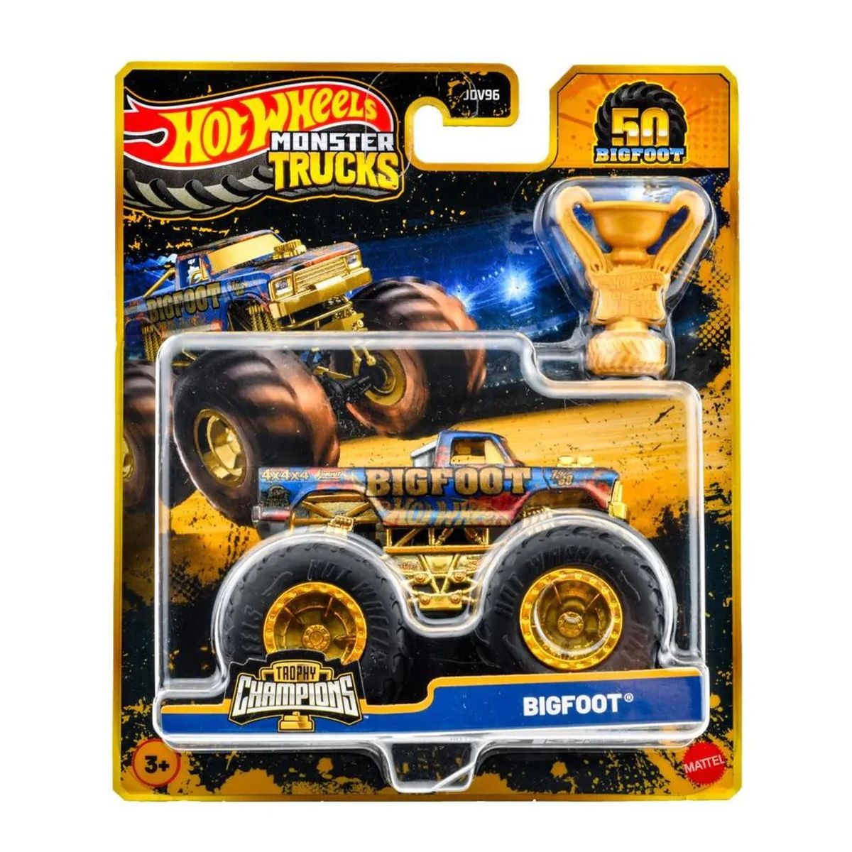 HOT WHEELS - JUGUETE HOT WHEELS Bigfoot Monster Truck 50 años