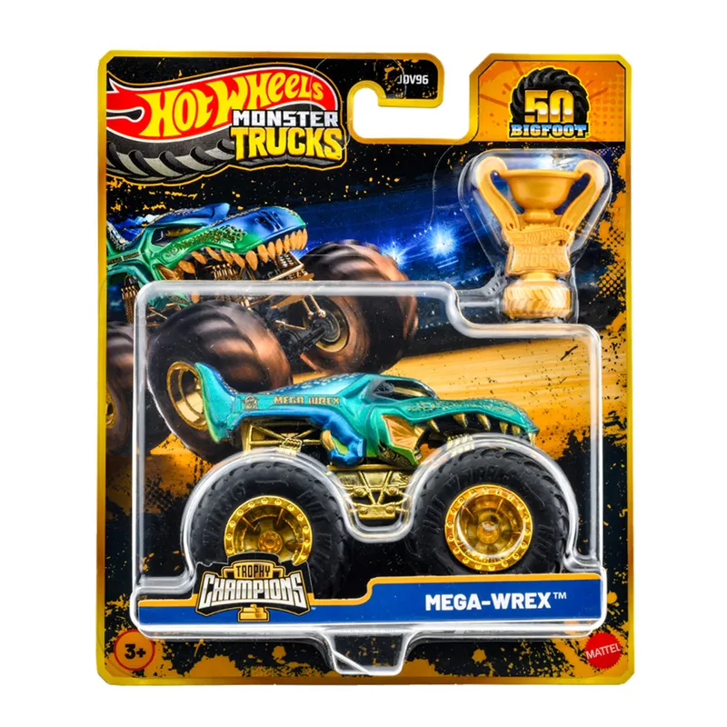 HOT WHEELS - JUGUETE HOT WHEELS Mega-Wrex Monster Truck 50 años