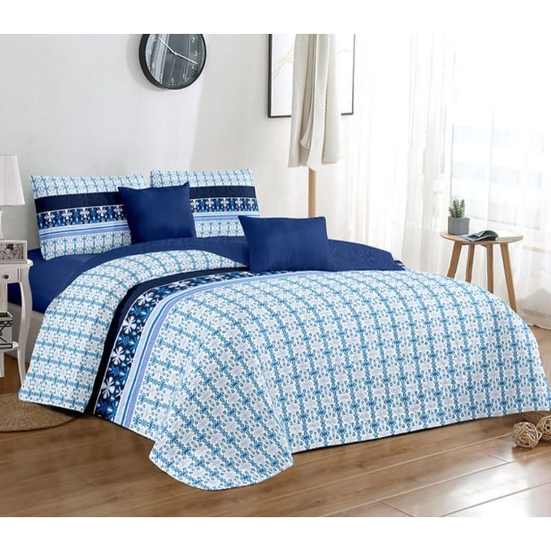 GENERICO - Quilt de Verano King Blanco KFL691