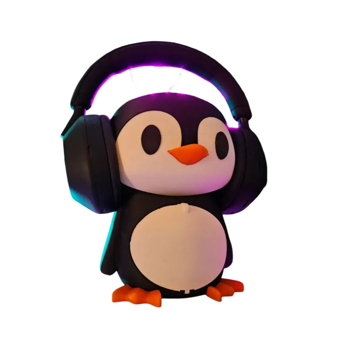 GENERICO - Soporte para audífonos - Diseño Pingüino