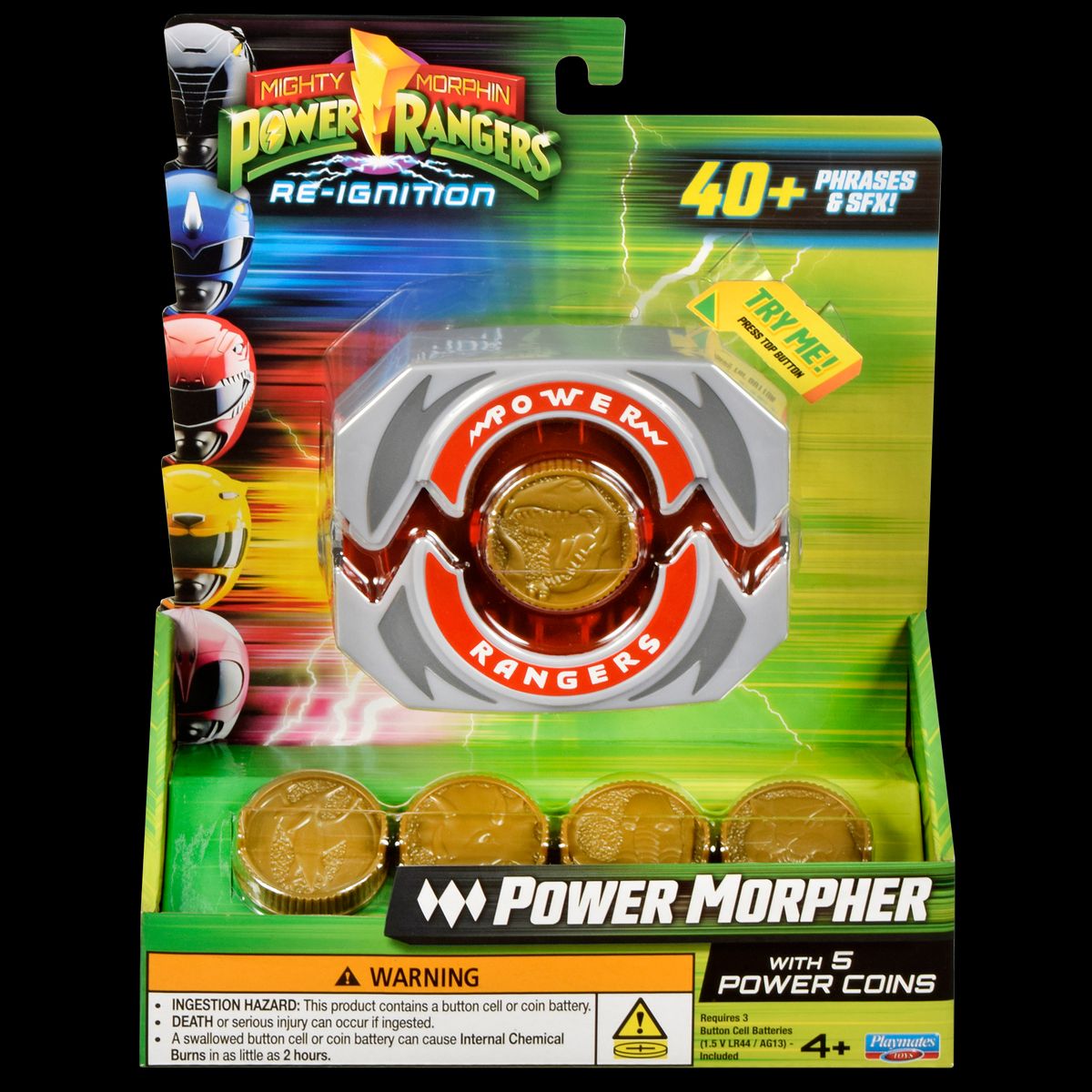 POWER RANGERS - Morpher Blanco Con Sonido Power Ranger