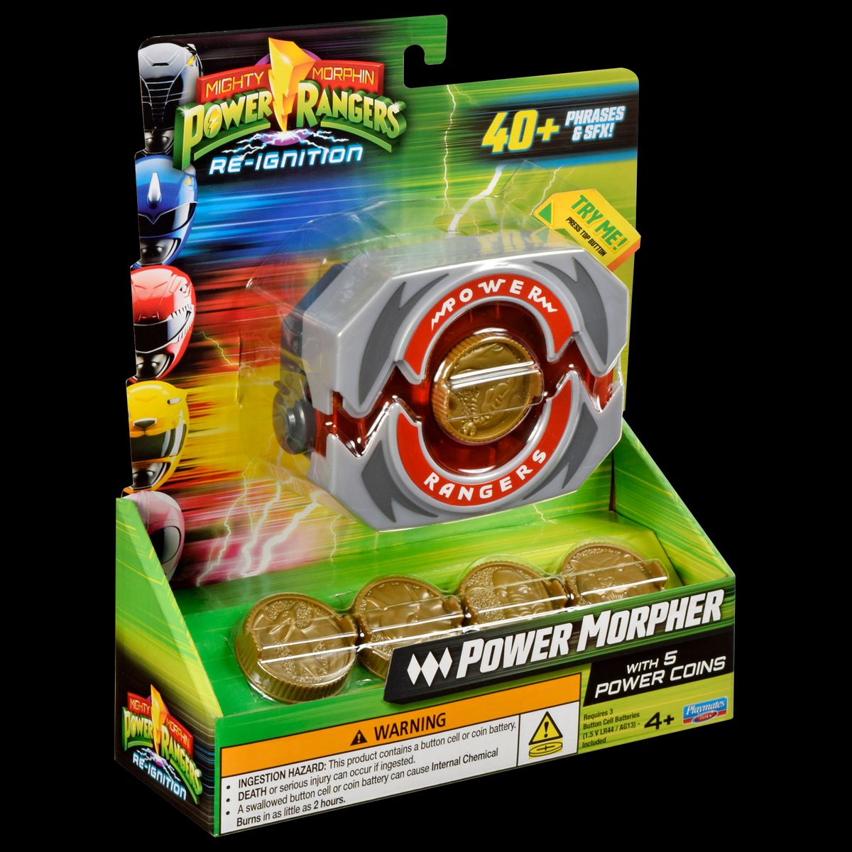 POWER RANGERS - Morpher Blanco Con Sonido Power Ranger