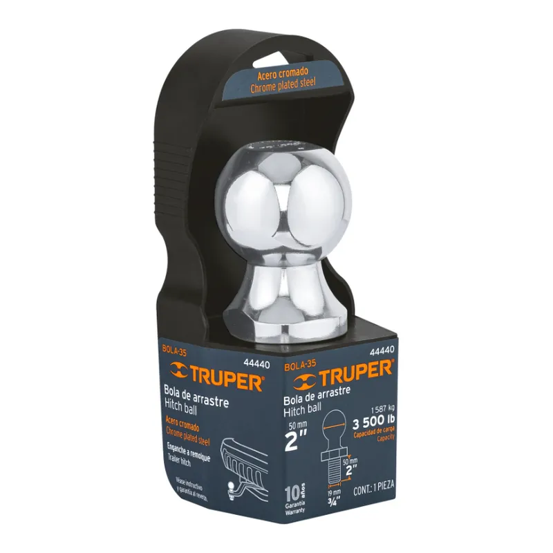 TRUPER - Bola de remolque Truper modelo BOLA‑35 2″