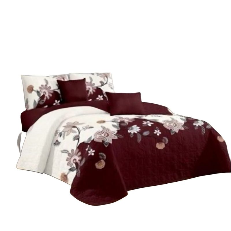 GENERICO - Quilt de Verano 2 plazas Blanco KFL150
