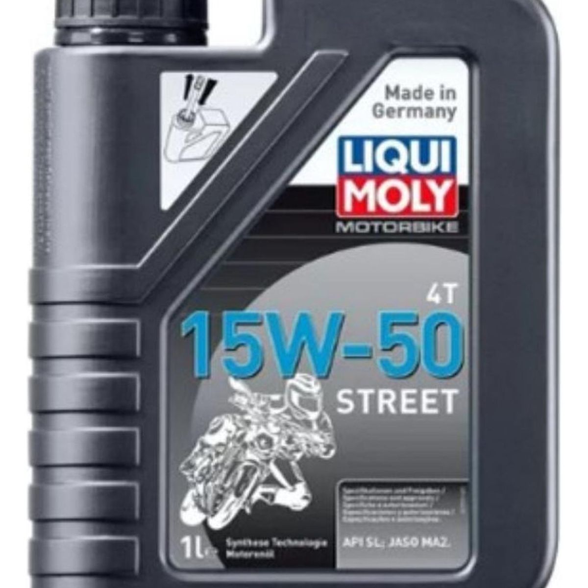 LIQUI MOLY - Aceite De Moto Y Cuatriciclos Liqui Moly 15w 50 Sintetico 1l 4t