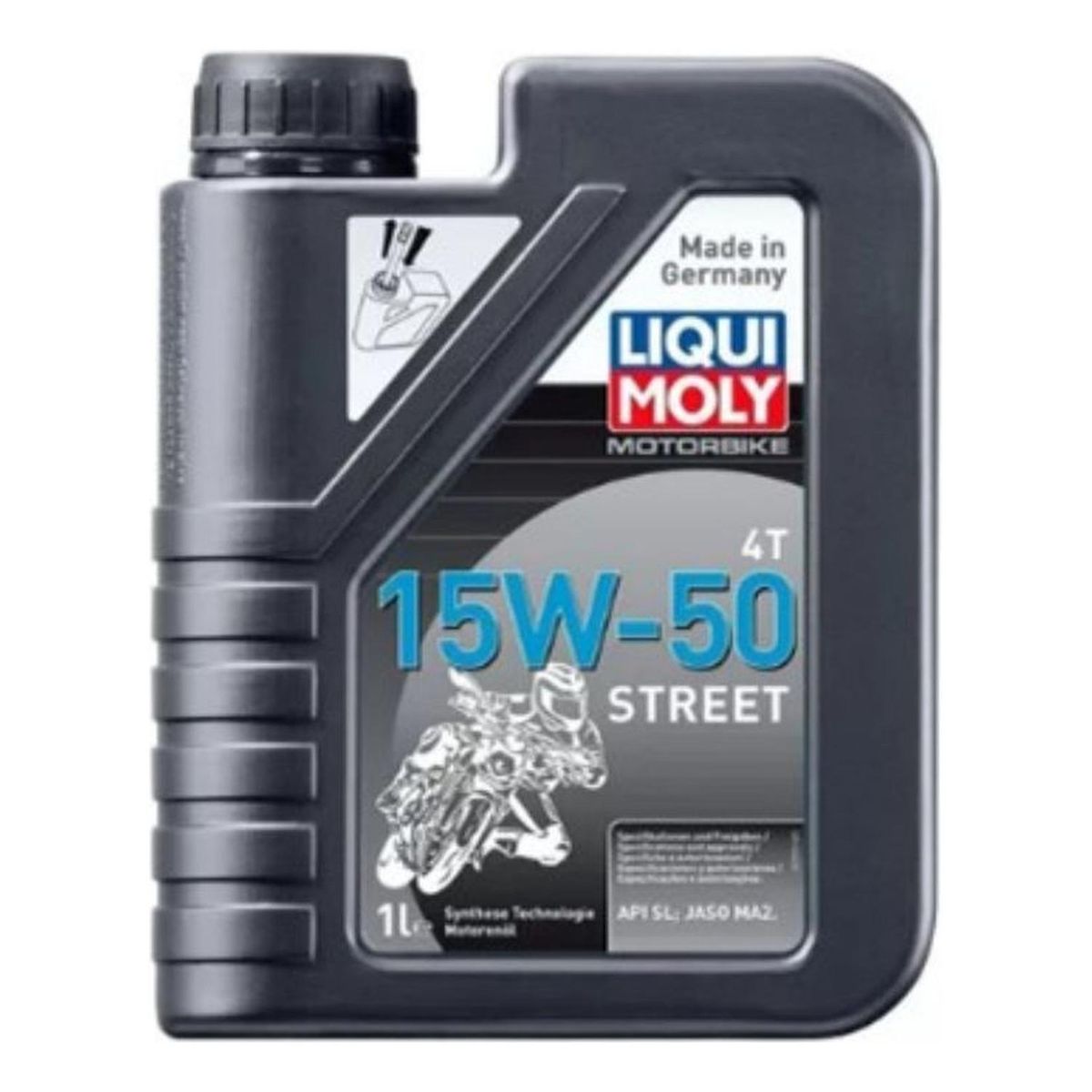 LIQUI MOLY - Aceite De Moto Y Cuatriciclos Liqui Moly 15w 50 Sintetico 1l 4t