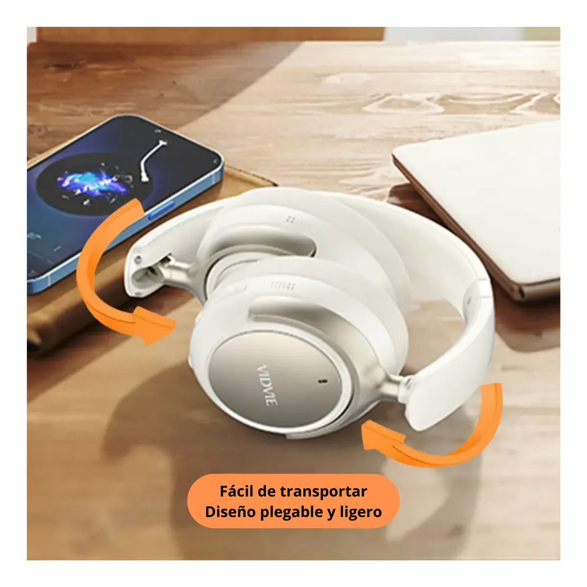 GENERICO - Auriculares Audífonos Inalámbricos Cancelación Activa De Ruido Bluetooth