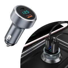 ATURE - Cargador Inteligente Para Coche Con Pantalla Digital De 54 W