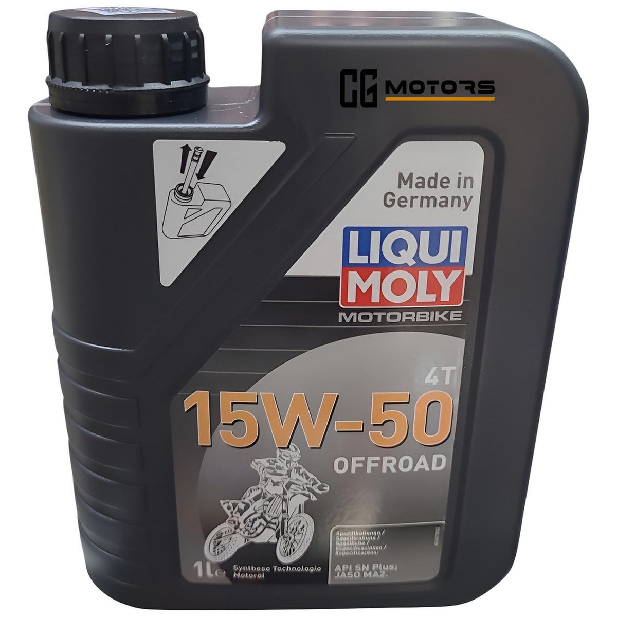 LIQUI MOLY - Aceite De Moto 15w50 Liqui Moly Offroad 4t 1l Original
