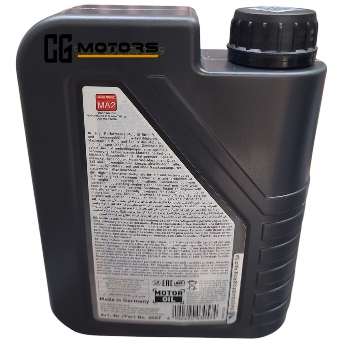 LIQUI MOLY - Aceite De Moto 15w50 Liqui Moly Offroad 4t 1l Original
