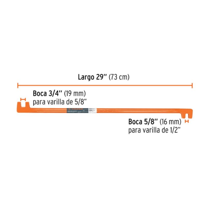 GENERICO - GRIFA DE DOS BOCAS 58-12 GRT-19 TRUPER