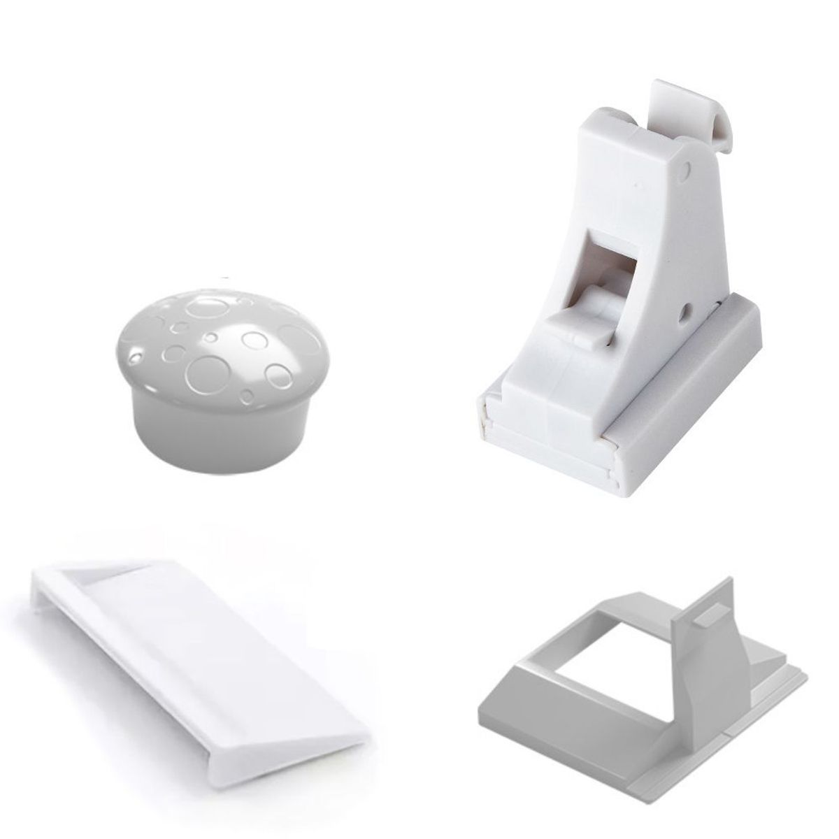 KINDA NICE - Pack 4 De Seguros Magnéticos Puertas Y Cajones Bebé/ Niños