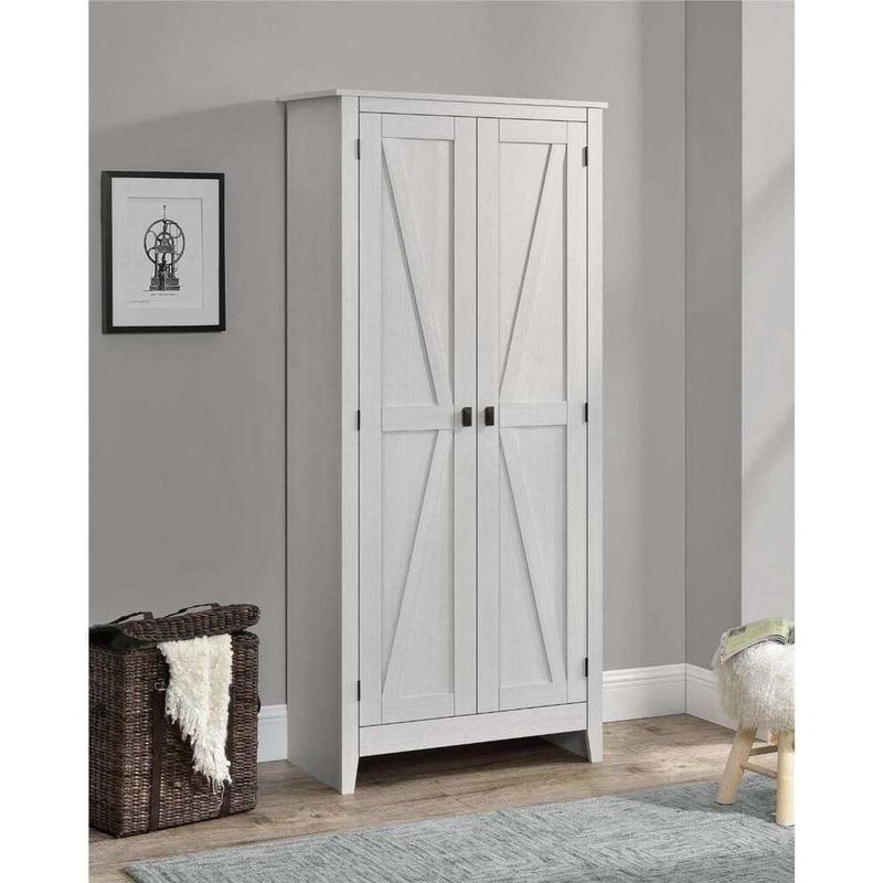 HOMIMAD - Mueble Closet Estante para Dormitorio o Living Blanco