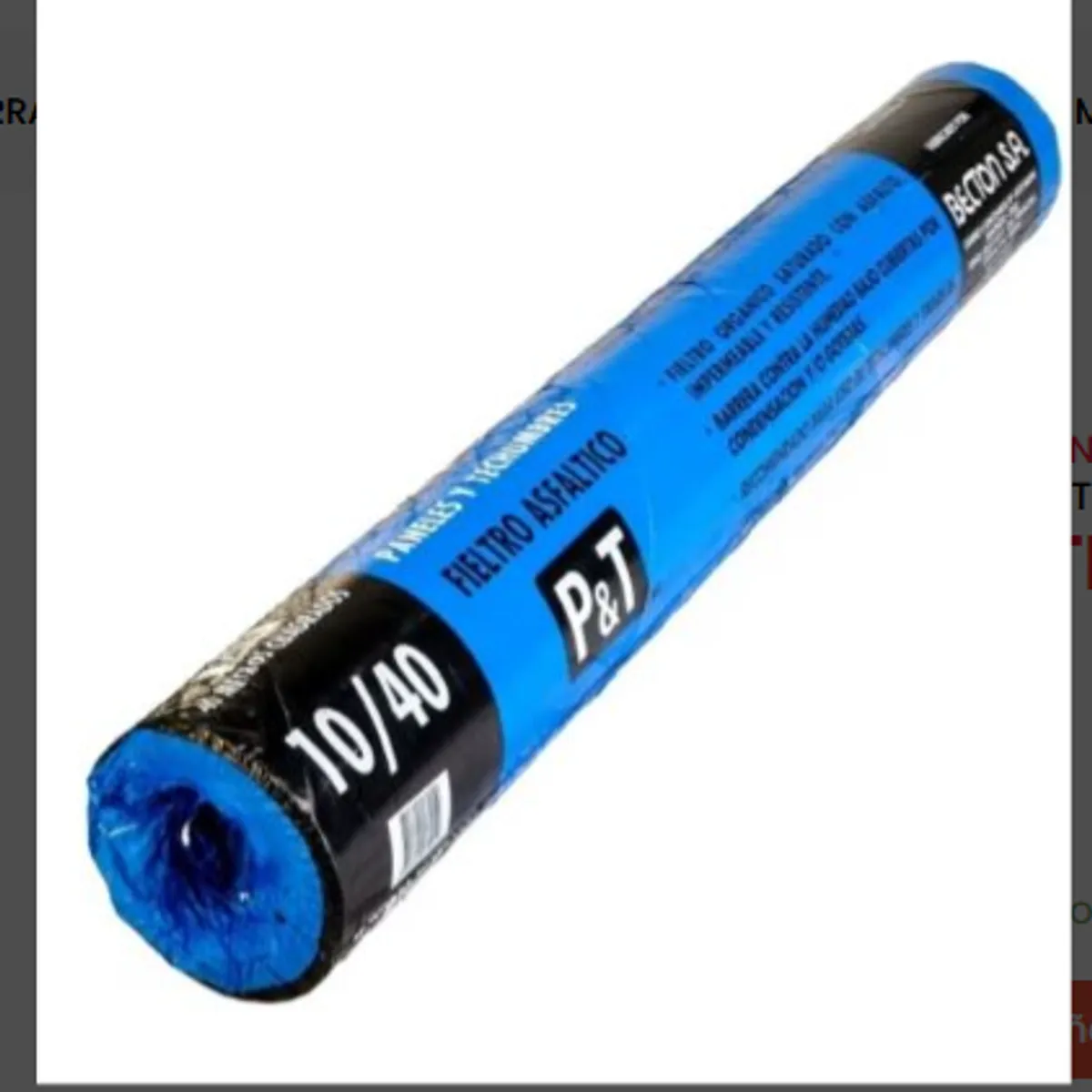 GENERICO - PAPEL FIELTRO 10/40 LISO ( 10 LBS 40 MT)