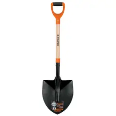 TRUPER - PALA PUNTA HUEVO ASA PLASTICA PPH-P